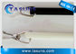 Batang Tirai Fiberglass Putih 9.5mm 10mm Dengan Snaps Stainless Steel